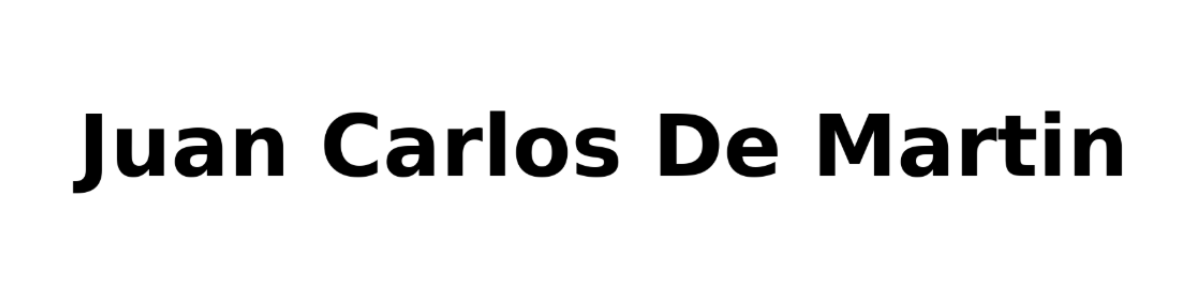 Juan Carlos De Martin